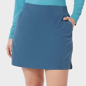 Blue workout skort